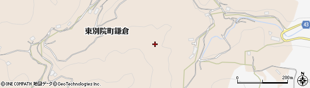 京都府亀岡市東別院町鎌倉（八谷）周辺の地図
