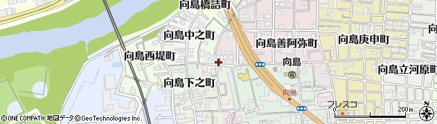 京都府京都市伏見区向島善阿弥町67周辺の地図