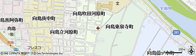 京都府京都市伏見区向島吹田河原町69周辺の地図
