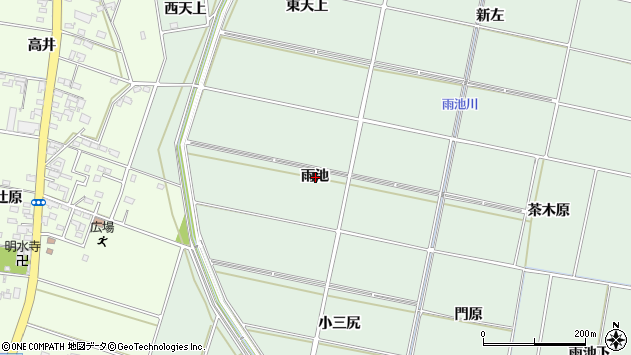 〒444-1154 愛知県安城市桜井町の地図