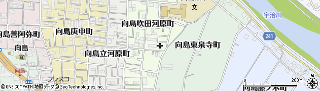 京都府京都市伏見区向島吹田河原町70周辺の地図