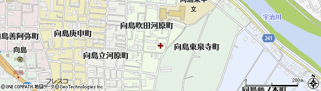 京都府京都市伏見区向島吹田河原町83周辺の地図
