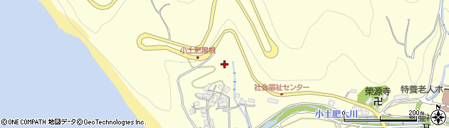 静岡県伊豆市小土肥周辺の地図