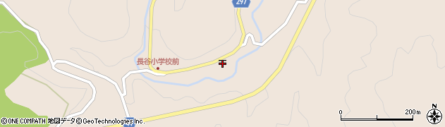 長谷郵便局周辺の地図