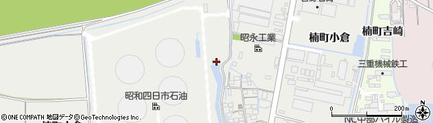 三重県四日市市楠町小倉1354周辺の地図