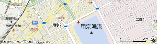 静岡県静岡市駿河区港周辺の地図