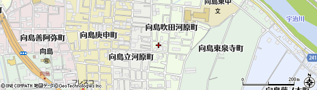 京都府京都市伏見区向島吹田河原町58周辺の地図