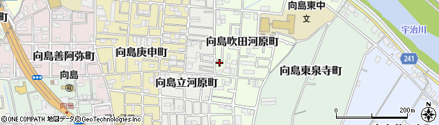 京都府京都市伏見区向島吹田河原町54-34周辺の地図
