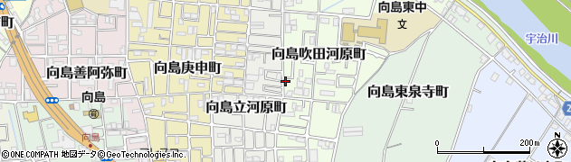 京都府京都市伏見区向島吹田河原町54周辺の地図