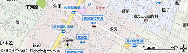 回転寿司大漁亭 岡崎南店周辺の地図