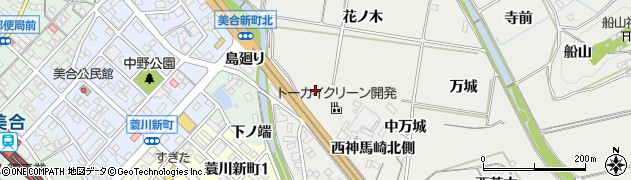 愛知県岡崎市岡町（坂下）周辺の地図