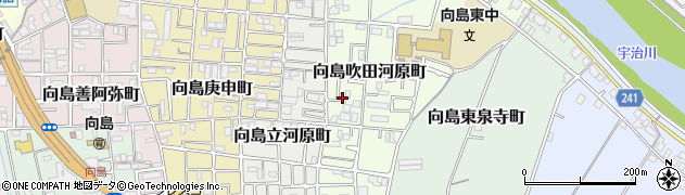 京都府京都市伏見区向島吹田河原町54-10周辺の地図