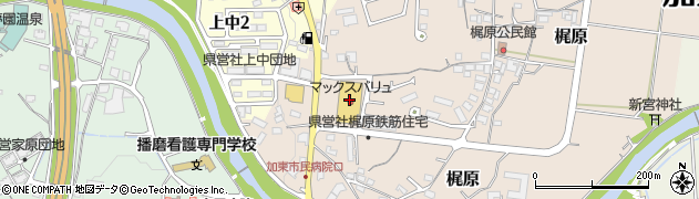 フジヤクリーニング　マックスバリュ社店周辺の地図