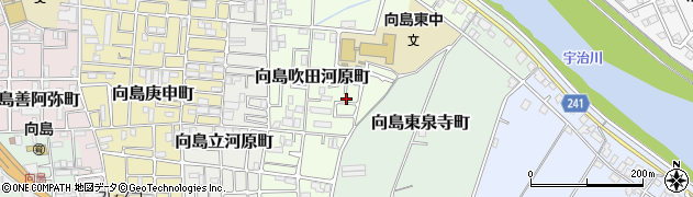 京都府京都市伏見区向島吹田河原町89周辺の地図