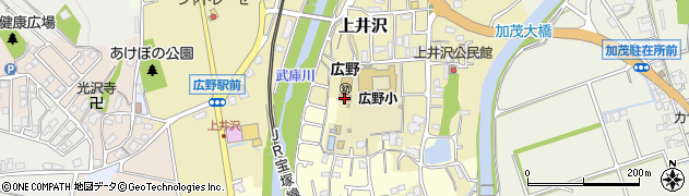 三田市立　広野幼稚園周辺の地図