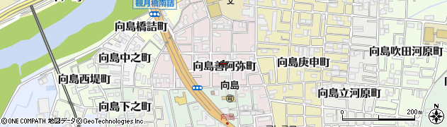 京都府京都市伏見区向島善阿弥町31周辺の地図