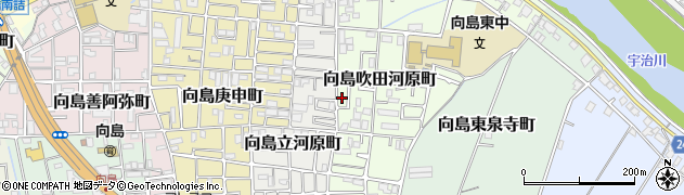 京都府京都市伏見区向島吹田河原町54-28周辺の地図