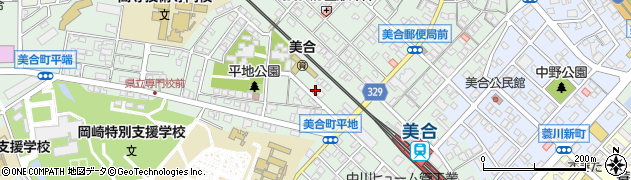 株式会社川瀬電気工業所　岡崎営業所周辺の地図