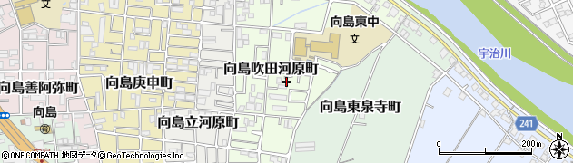 京都府京都市伏見区向島吹田河原町90-8周辺の地図