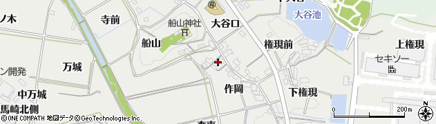 愛知県岡崎市岡町森東33周辺の地図