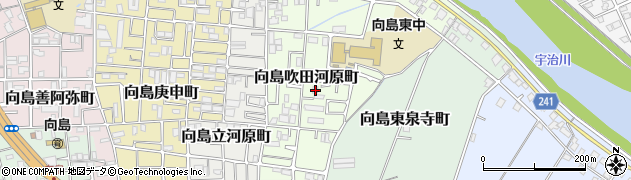 京都府京都市伏見区向島吹田河原町90-2周辺の地図