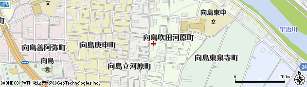 京都府京都市伏見区向島吹田河原町54-16周辺の地図