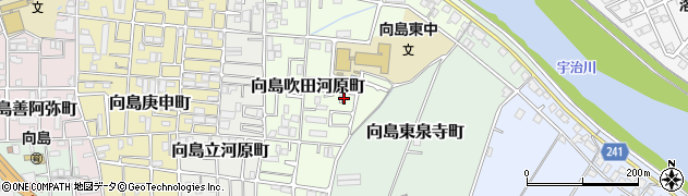 京都府京都市伏見区向島吹田河原町91周辺の地図