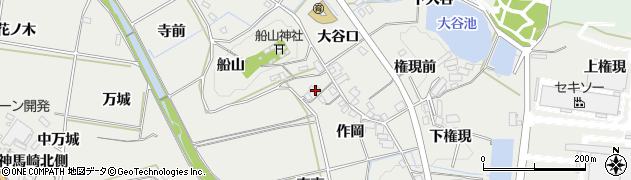 愛知県岡崎市岡町森東37周辺の地図