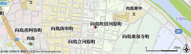 京都府京都市伏見区向島吹田河原町54-25周辺の地図