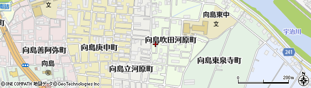 京都府京都市伏見区向島吹田河原町54-14周辺の地図