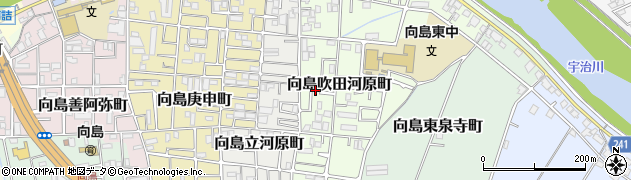 京都府京都市伏見区向島吹田河原町54-3周辺の地図