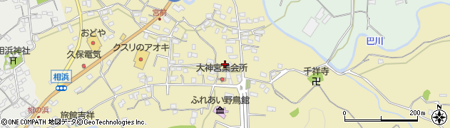 千葉県館山市大神宮周辺の地図