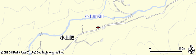 静岡県伊豆市小土肥1209周辺の地図