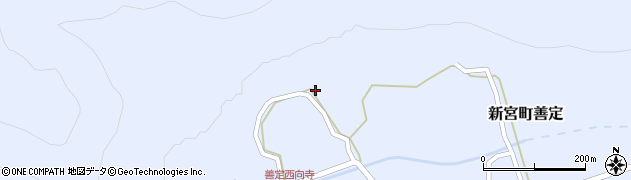 兵庫県たつの市新宮町善定342周辺の地図