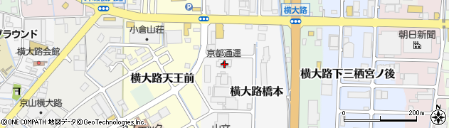 京都府京都市伏見区横大路橋本35周辺の地図