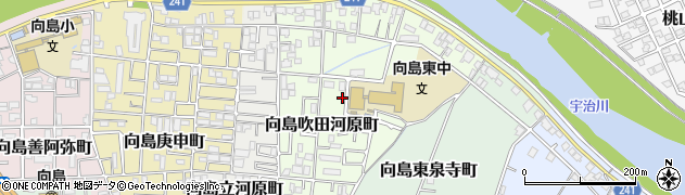 京都府京都市伏見区向島吹田河原町99周辺の地図