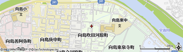 京都府京都市伏見区向島吹田河原町45-4周辺の地図