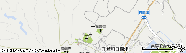 千葉県南房総市千倉町白間津周辺の地図
