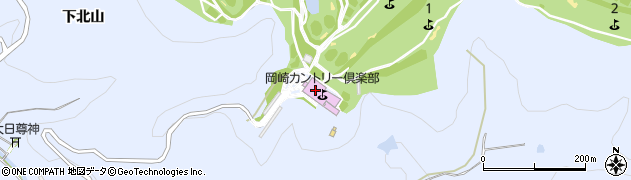 愛知県岡崎市池金町（下北山）周辺の地図