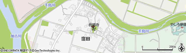教福寺周辺の地図