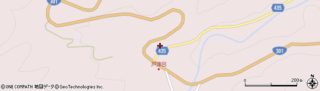 愛知県新城市作手保永布路周辺の地図