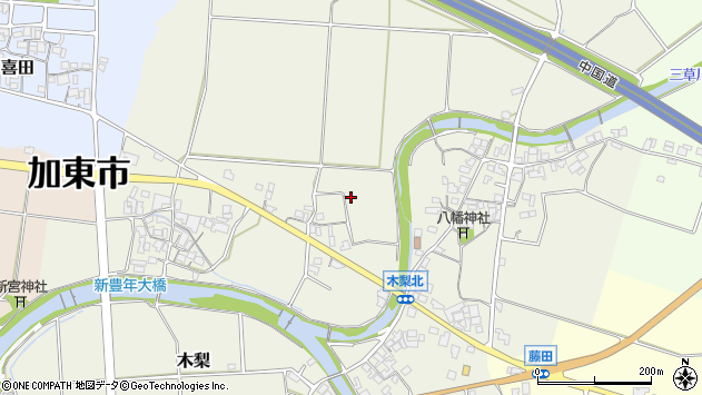 〒673-1461 兵庫県加東市木梨の地図