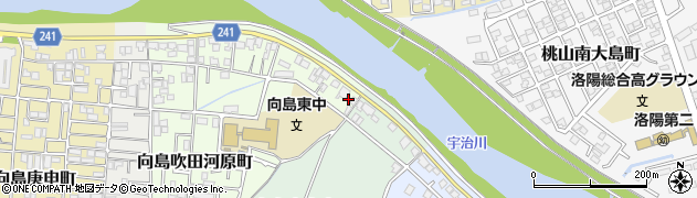 京都府京都市伏見区向島吹田河原町34周辺の地図