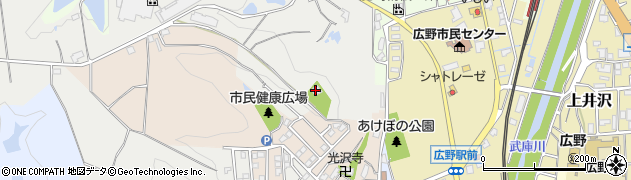 妙見山大蓮寺周辺の地図