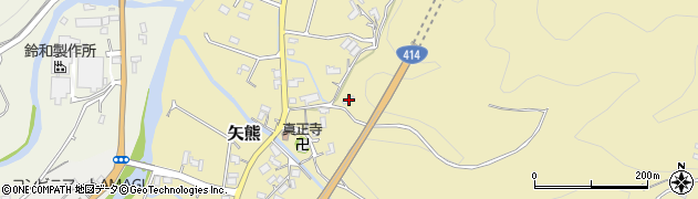静岡県伊豆市矢熊242周辺の地図