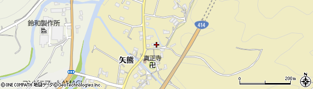 静岡県伊豆市矢熊255周辺の地図