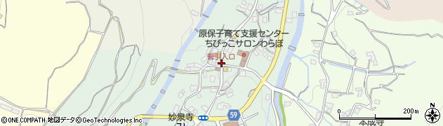 菅引入口周辺の地図