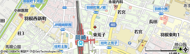 株式会社ニッショー　岡崎南支店周辺の地図