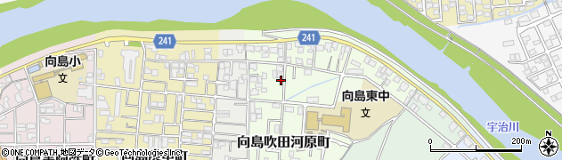 京都府京都市伏見区向島吹田河原町36周辺の地図