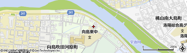 京都府京都市伏見区向島吹田河原町29周辺の地図